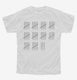 53rd Birthday Tally Marks - 53 Year Old Birthday Gift white Youth Tee