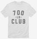 700lb Club white Mens