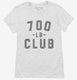 700lb Club white Womens