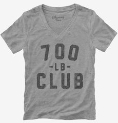 700lb Club Womens V-Neck Shirt