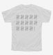 71st Birthday Tally Marks - 71 Year Old Birthday Gift white Youth Tee