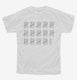 72nd Birthday Tally Marks - 72 Year Old Birthday Gift white Youth Tee