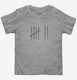 7th Birthday Tally Marks - 7 Year Old Birthday Gift  Toddler Tee