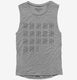 87th Birthday Tally Marks - 87 Year Old Birthday Gift grey Womens Muscle Tank