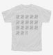 88th Birthday Tally Marks - 88 Year Old Birthday Gift white Youth Tee