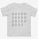 93rd Birthday Tally Marks - 93 Year Old Birthday Gift white Toddler Tee