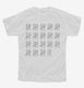 93rd Birthday Tally Marks - 93 Year Old Birthday Gift white Youth Tee