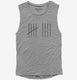 9th Birthday Tally Marks - 9 Year Old Birthday Gift  Womens Muscle Tank