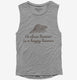 A Clean Beaver Is A Happy Beaver  Womens Muscle Tank