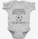 A Day Without Soccer white Infant Bodysuit