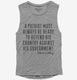 A Patriot Must Always Be Ready  Womens Muscle Tank