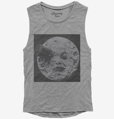 A Trip To The Moon Womens Muscle Tank