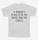 A Woman's Place Is In The House And Senate  Youth Tee