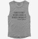 A Writer Only Begins A Book Samuel Johnson Quote  Womens Muscle Tank