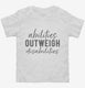 Abilities Outweigh Disabilities Autism Special Ed Teacher white Toddler Tee