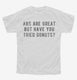 Abs Are Great But Have You Tried Donuts white Youth Tee