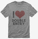 Accountant Love Double Entry  Mens