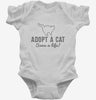 Adopt A Cat Save A Life Animal Welfare Infant Bodysuit A0ae50b2-f849-49b3-b589-9d4a1a030fb9 666x695.jpg?v=1700581966