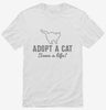 Adopt A Cat Save A Life Animal Welfare Shirt 196bfd92-382c-4833-a3ff-4237af52dfbb 666x695.jpg?v=1700581966