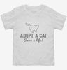 Adopt A Cat Save A Life Animal Welfare Toddler Shirt 1736164c-1852-4bce-a500-7f2b518e5782 666x695.jpg?v=1700581966