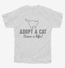 Adopt A Cat Save A Life Animal Welfare Youth Tshirt 72192748-7a9d-4728-bad8-64c90dce7d77 666x695.jpg?v=1700581966