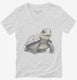 Adorable Baby Turtle  Womens V-Neck Tee