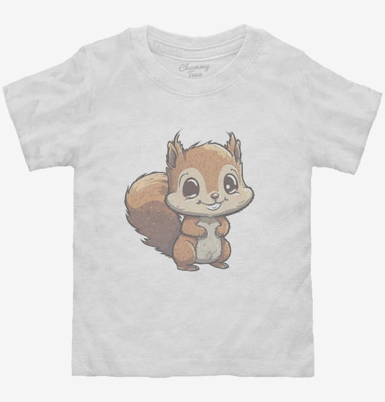 Adorable Cartoon Squirrel T-Shirt