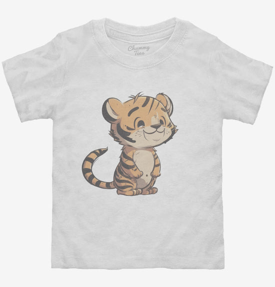 Adorable Cartoon Tiger T-Shirt