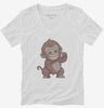 Adorable Happy Gorilla Womens Vneck Shirt 666x695.jpg?v=1700300961