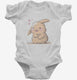 Adorable Happy Little Rabbit  Infant Bodysuit