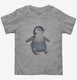 Adorable Happy Penguin grey Toddler Tee