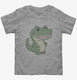 Adorable Little Alligator grey Toddler Tee