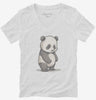 Adorable Panda Womens Vneck Shirt 666x695.jpg?v=1700304175