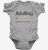 Adulting Would Not Recommend Baby Bodysuit 666x695.jpg?v=1700292211
