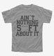 Ain't Nothing Soft About It Funny Softball  Youth Tee
