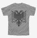 Albanian Eagle grey Youth Tee