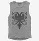 Albanian Eagle grey Womens Muscle Tank