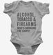 Alcohol Tobacco And Firearms Who's Bringing The Chips  Infant Bodysuit