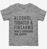 Alcohol Tobacco And Firearms Whos Bringing The Chips Toddler