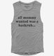 All Mommy Wanted Was A Backrub  Womens Muscle Tank