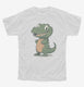 Alligator Graphic white Youth Tee