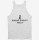 Always 3 Moves Ahead Funny Chess Club white Tank
