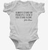 Always Stand On Principle Even If You Stand Alone John Adams Quote Infant Bodysuit 95d058d1-6b7f-4a93-bb15-ff6d7177791f 666x695.jpg?v=1700581577