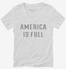 America Is Full Womens Vneck Shirt 666x695.jpg?v=1700657853