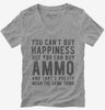 Ammo Is Happiness Womens Vneck