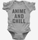 Anime And Chill  Infant Bodysuit