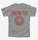 Anti Federal Reserve System Logo grey Youth Tee