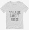 Appendix Cancer Sucks Womens Vneck Shirt 666x695.jpg?v=1700487774