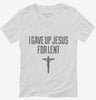 Atheist Lent Womens Vneck Shirt 666x695.jpg?v=1700497307