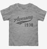 Awesome Since 1938 Birthday Toddler